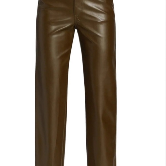 En Saison Lana Vegan Leather Trousers - Picture 3 of 6